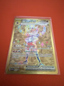 Cinderace ex - 163 163 Pokemon Promo SV: Scarlet & Violet Promo Cards Card NM - Image 1