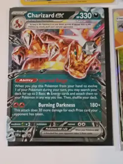 Pokemon Charizard-Vaporeon Promos-GX-Promo-Full Art Holo Card Lot - Image 4