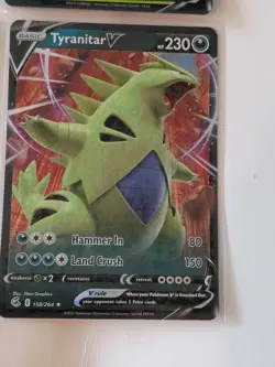 Pokemon Sealed Promo-Leafeon-Tyranitar Full Art-GX-Full Art Holo Card Lot - Image 2
