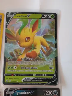 Pokemon Sealed Promo-Leafeon-Tyranitar Full Art-GX-Full Art Holo Card Lot - Image 5