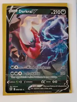 Pokemon Illustration Rare-GX- Darkrai-Banette Full Art Holo Card Lot - Image 4