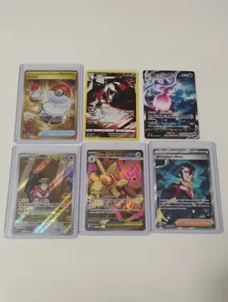 Pokemon Hyper Rare/Mega Lopunny/Hatterene Full Arts/Illustration Rare Holo Cards - Image 1