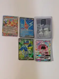 Pokemon GX-Illustration Rare-Flareon Ex-Full Art Holo Card Lot - Image 1
