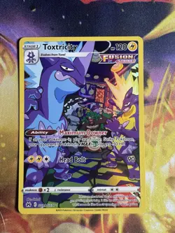 Toxtricity Crown Zenith Galarian Gallery Holo Rare Pokemon TCG Card GG09/GG70 - Image 1