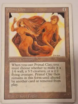 Primal Clay - Revised Edition Core Set - Magic the Gathering MTG Nice! - Image 1