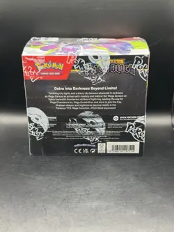 Pokemon TCG Mega Evolution Pitch Black Booster Box Sealed - Image 3