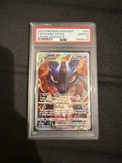 Pokemon 2023 Lucario VSTAR SWSH291 Black Star Promo Crown Zenith GEM MINT PSA 10 - Image 1