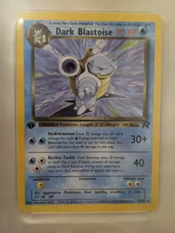 2000 Pokemon Team Rocket Dark Blastoise 1st Edition🔥 #20/82 PSA 10 💎GEM MINT💎 - Image 4