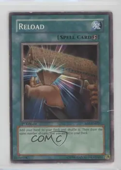 Reload 1st Ed. YuGiOh Dragon's Roar Structure Deck #SD1-EN019 2005 READ - Image 1