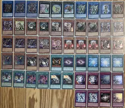Black Luster Soldier YuGiOh Deck Complete 54 Cards Tournament Ready Sleeves+Box - Image 1