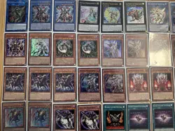 Black Luster Soldier YuGiOh Deck Complete 54 Cards Tournament Ready Sleeves+Box - Image 5