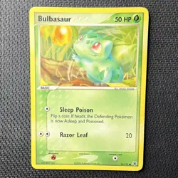 The Pokemon Company Pokemon TCG Bulbasaur 54/112 FireRed LeafGreen 2004 - Image 1