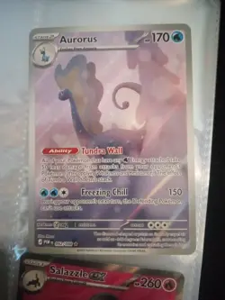 Aurorus 92/88 Pokemon TCG Perfect Order Illustration Rare Pack Fresh Near Mint - Image 1