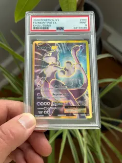 Pokemon Mewtwo 103 XY Evolutions Gold PSA 9 - Image 1