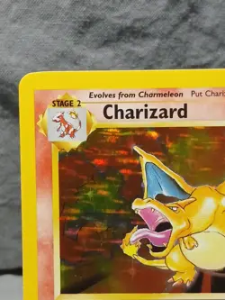 1999 Pokemon TCG Charizard Base Set #4/102 Rare Hole Charmander # 46/102 Charmel - Image 5