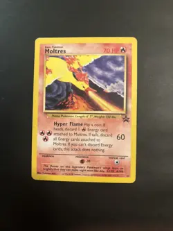 Pokemon TCG Moltres Wizards Black Star Promos 21 Regular Promo LP - Image 2