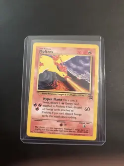 Pokemon TCG Moltres Wizards Black Star Promos 21 Regular Promo LP - Image 4