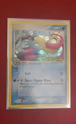 Pokemon TCG Milotic Emerald Stamp Reverse Holo 8/106 Near Mint! - Image 1