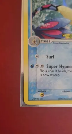 Pokemon TCG Milotic Emerald Stamp Reverse Holo 8/106 Near Mint! - Image 3