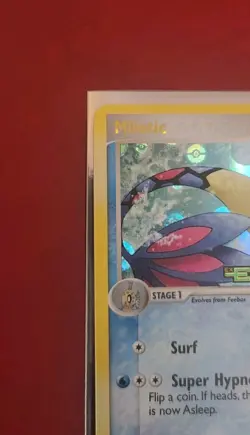 Pokemon TCG Milotic Emerald Stamp Reverse Holo 8/106 Near Mint! - Image 4