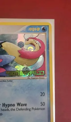 Pokemon TCG Milotic Emerald Stamp Reverse Holo 8/106 Near Mint! - Image 5