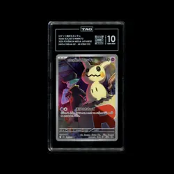 TAG 10 Team Rocket's Mimikyu 205/193 Pokemon Mega Dream ex - Image 1