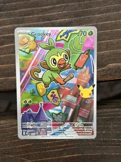 Grookey 052 Promo ME: Mega Evolution Promo Pokemon Holo Near Mint - Image 1