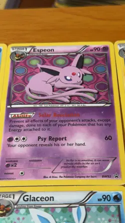 Pokemon TCG Eeveelution Black & White Promo Full Set BW87 - BW94 + Holo Sylveon - Image 4