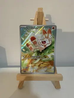 2026 Pokemon Ascended Heroes Scorbunny Illustration Rare #225/217 - Image 1