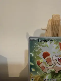 2026 Pokemon Ascended Heroes Scorbunny Illustration Rare #225/217 - Image 3