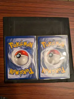 Nintendo Pokemon TCG Base Set Holo Zapdos And Hypno Fossil Holo. Light Play. - Image 2
