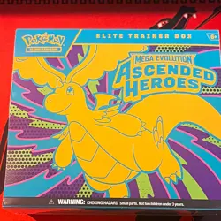 Pokemon Pokemon TCG Mega Evolution: Ascended Heroes Elite Trainer Box EN 6+ - Image 1