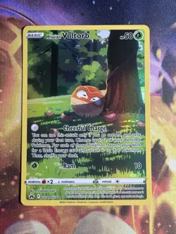 Pokemon TCG Hisuian Voltorb Crown Zenith: Galarian Gallery GG01/GG70 Holo - Image 1