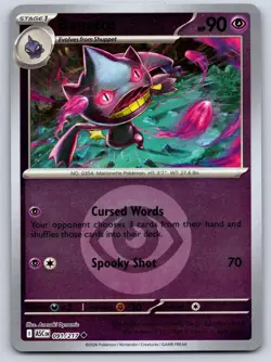 Banette (Energy Symbol 091/217 Pokemon Ascended Heroes Reverse Holo NM/LP - Image 1