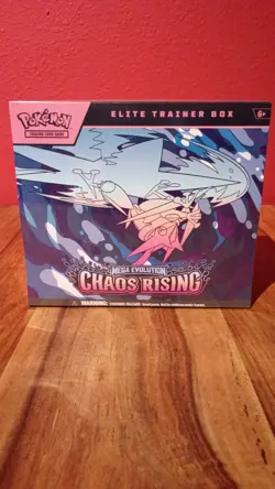 Pokemon TCG Mega Evolution Chaos Rising Elite Trainer Box ETB Factory Sealed NEW - Image 1