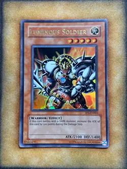 Yugioh Luminous Soldier TP5-EN001 Ultra Rare NM - Image 1
