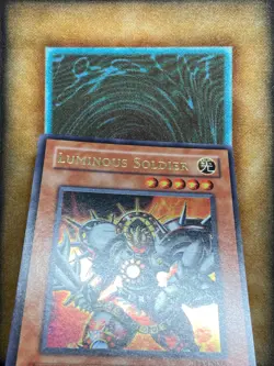 Yugioh Luminous Soldier TP5-EN001 Ultra Rare NM - Image 2