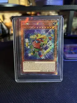 Block Dragon 1st Edition Platinum Secret Rare RA04-EN268 Yu-Gi-Oh! - Image 1