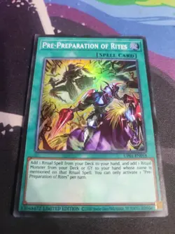 Yugioh UP01-EN018 Pre Preparation Of Rites Super Rare NM Free Shipping & Tracked - Image 1