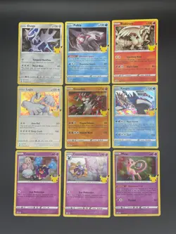 Pokemon Celebrations 25th Anniversary Holo Rare Lot of 9 Cards - Image 1