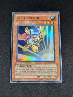 Yugioh - Spell Striker WC07-EN001 Super Rare NM - Image 1