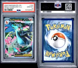 Pokemon Mega Charizard X Ex 109/094 Me02 Ultra Rare Holo English PSA 10 - Image 3