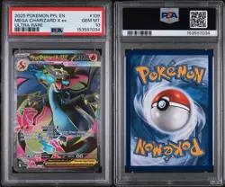 Pokemon TCG Mega Charizard X EX Ultra Rare Holo 109/094 Me02 PSA 10 - Image 3