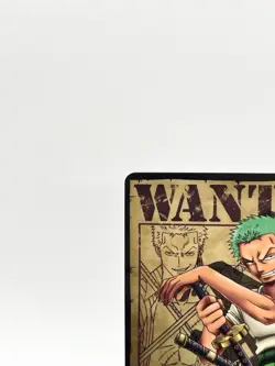2011 One Piece AR Carddass Zoro Wanted No. 01-05 Berry Match Bandai - Image 2