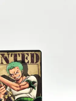 2011 One Piece AR Carddass Zoro Wanted No. 01-05 Berry Match Bandai - Image 3