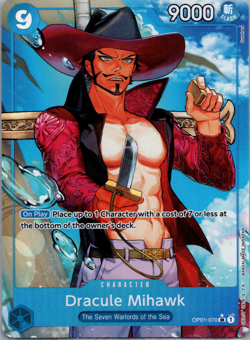 Dracule Mihawk (OP01-070) (Alternate Art) - Premium Booster -The Best- (PRB-01) - Image 1