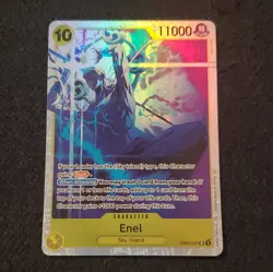 Bandai One Piece Enel Holo Alt Art SR EB02-052 Anime 25th 11000 Eng - Image 2