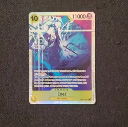 Bandai One Piece Enel Holo Alt Art SR EB02-052 Anime 25th 11000 Eng - Image 3