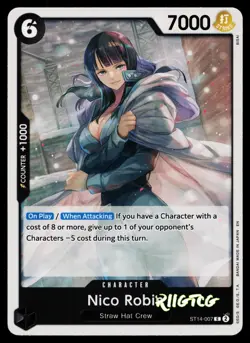 Nico Robin - ST14-007 Premium Booster -The Best- Vol. 2 One Piece NM - Image 1
