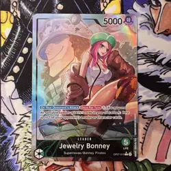 Jewelry Bonney OP07-019 Leader Alternate Art Alt Art One Piece Card OP-07 Mint - Image 1